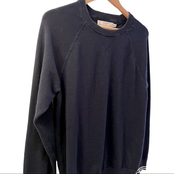 H&M Crew Neck Navy Men’s Sweater Sz Large   L.O.G.G. - Picture 4 of 10